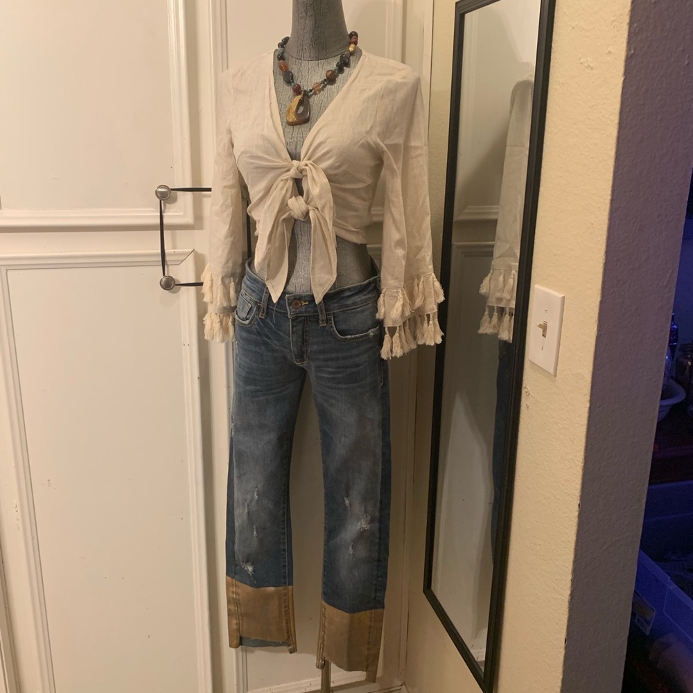 Pilcro and Letterpress Jeans